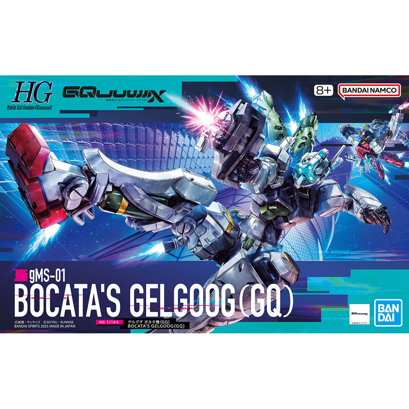 Gunpla HG 1/144 Bocata's Gelgoog (GQ) "Mobile Suit Gundam GQuuuuuuX"