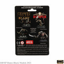 Reaper Mini Bones Black: RM44148 Wererats (4)