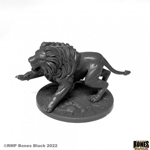 Reaper Mini Bones Black: RM44179 Nemean Lion