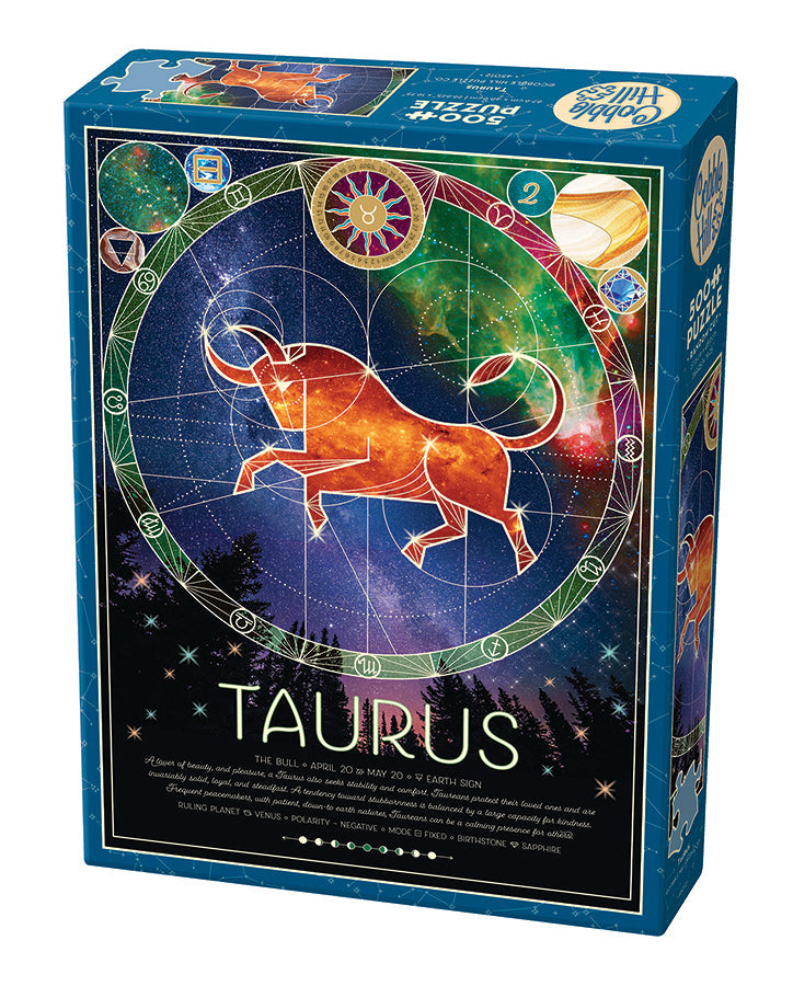 Cobble Hill Puzzle 500 Piece Taurus