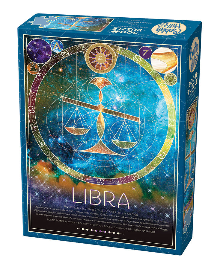 Cobble Hill Puzzle 500 Piece Libra