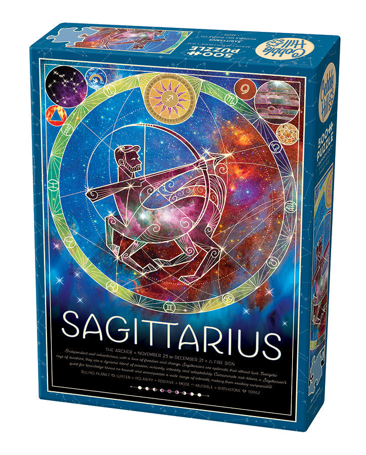 Cobble Hill Puzzle 500 Piece Sagittarius