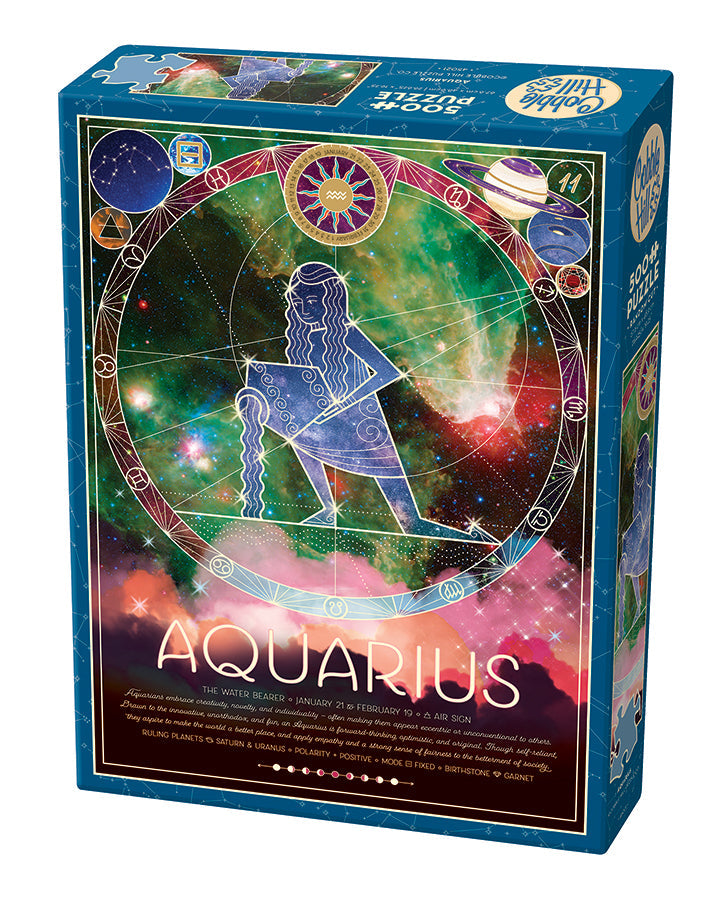 Cobble Hill Puzzle 500 Piece Aquarius