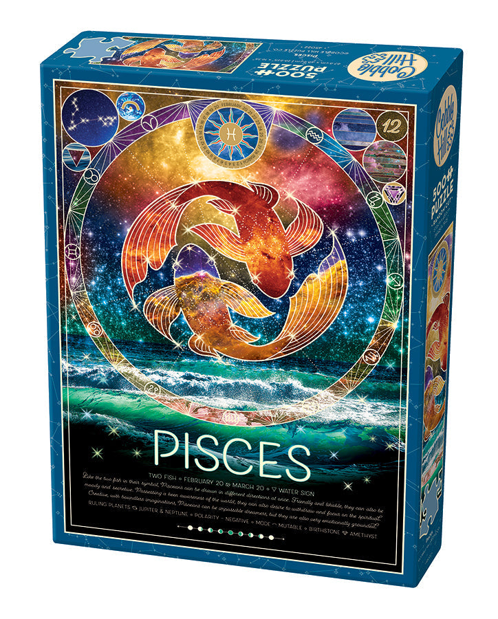 Cobble Hill Puzzle 500 Piece Pisces