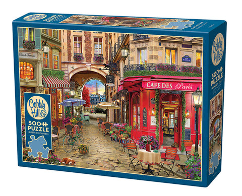 Cobble Hill Puzzle 500 Piece Cafe des Paris