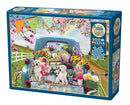 Cobble Hill Puzzle 500 Piece Country Truck in Spring