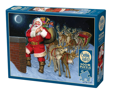 Cobble Hill Puzzle 500 Piece Up on the Rooftop