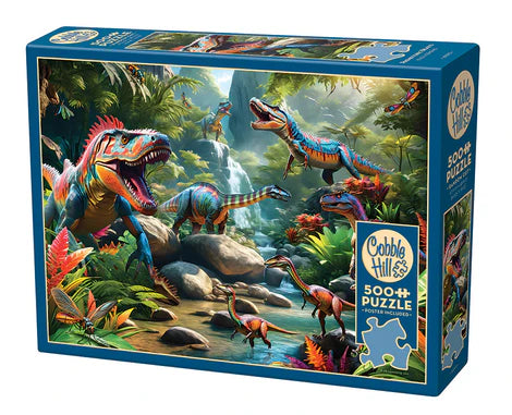 Cobble Hill Puzzle 500 Piece Prehistoric Beasts