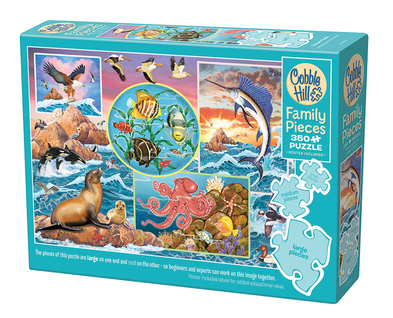 Cobble Hill Puzzle 350 Piece Ocean Magic (Family)