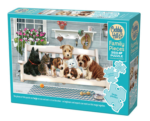 Cobble Hill Puzzle 350 Piece Porch Pals (Family)