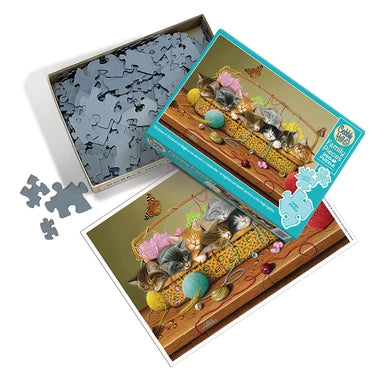 Cobble Hill Puzzle 350 Piece Basket Case (Family)