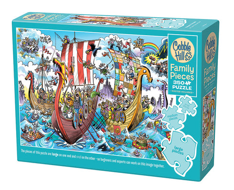 Cobble Hill Puzzle 350 Piece Viking Voyage (Family)