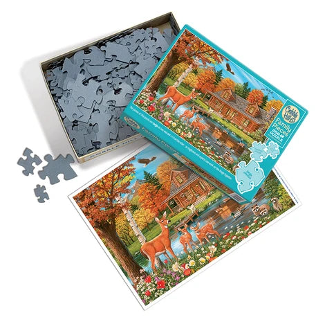 Cobble Hill Puzzle 350 Piece Cottage Pond (Family)