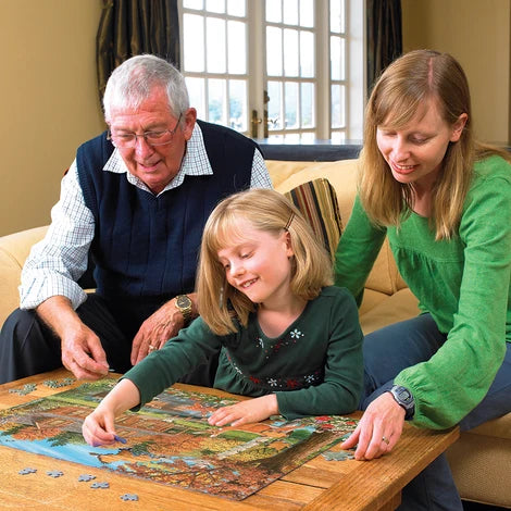 Cobble Hill Puzzle 350 Piece Cottage Pond (Family)