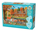 Cobble Hill Puzzle 350 Piece Cottage Pond (Family)