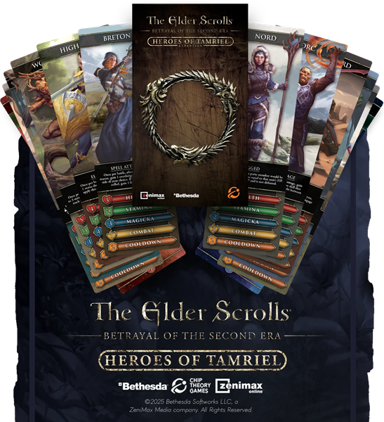 BG The Elder Scrolls: Betrayal of the Second Era - Heroes of Tamriel Expansion