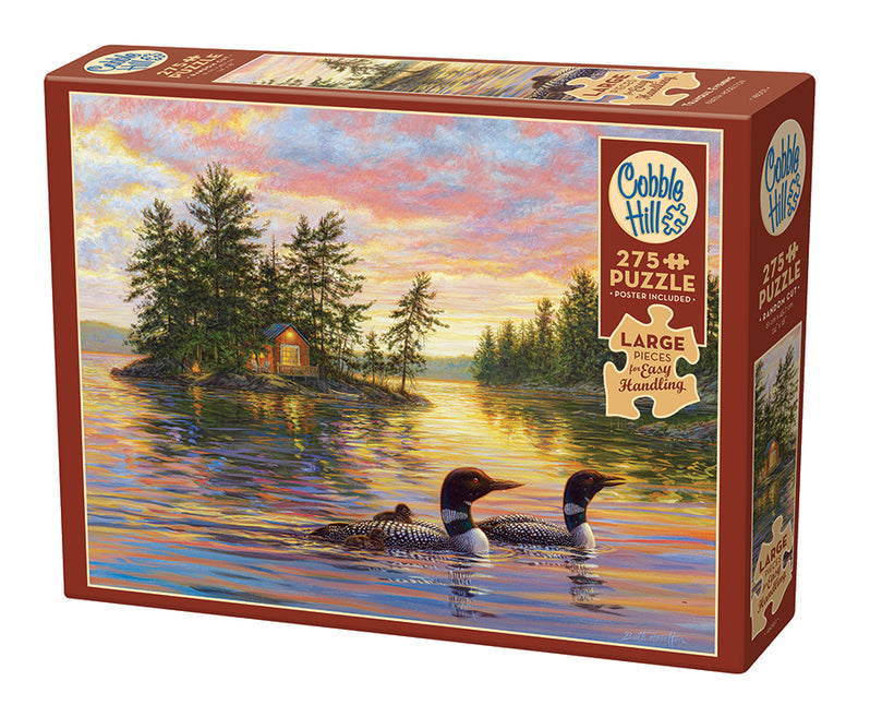 Cobble Hill Puzzle 275 Piece Easy Handling Tranquil Evening