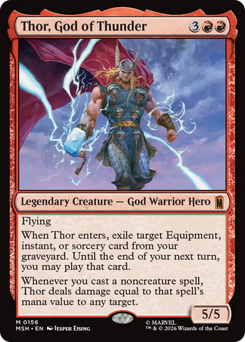 Thor, God of Thunder [Marvel Super Heroes]