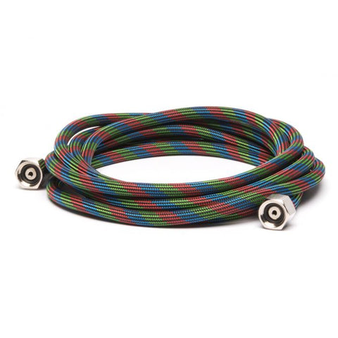 Iwata Braided Airbrush Hose 10' - 1/4" Ends