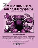 RPG OSR Megadungeon Monster Manual (Monochrome)