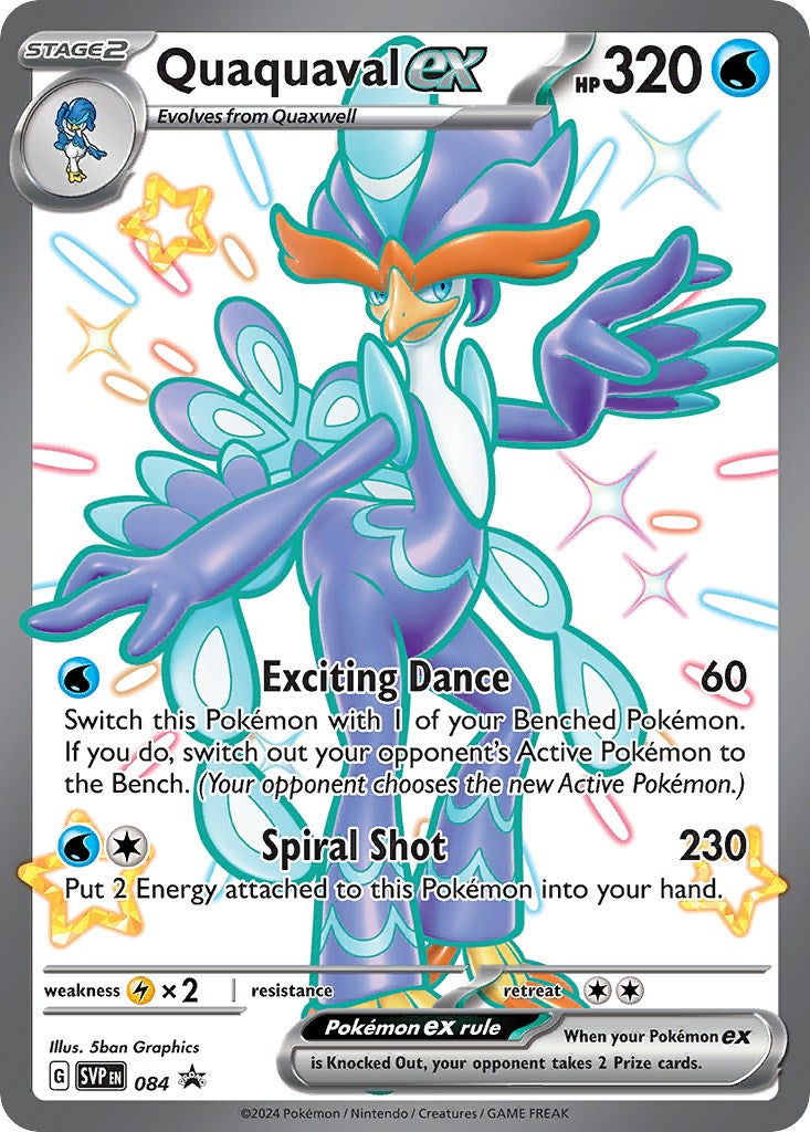 Quaquaval ex (084) (Jumbo Card) [Scarlet & Violet: Black Star Promos]
