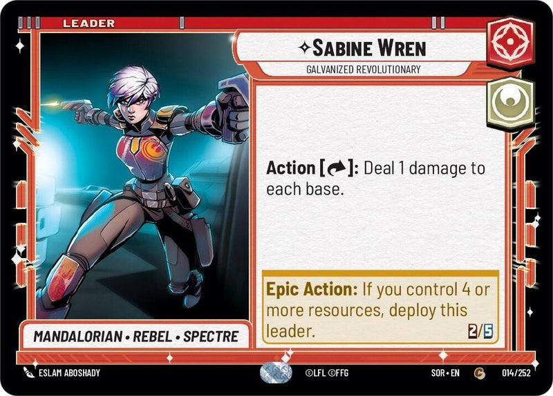 Sabine Wren - Galvanized Revolutionary (014/252) [Spark of Rebellion]