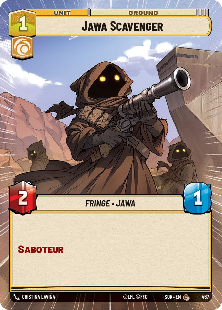 Jawa Scavenger (Hyperspace) (467) [Spark of Rebellion]