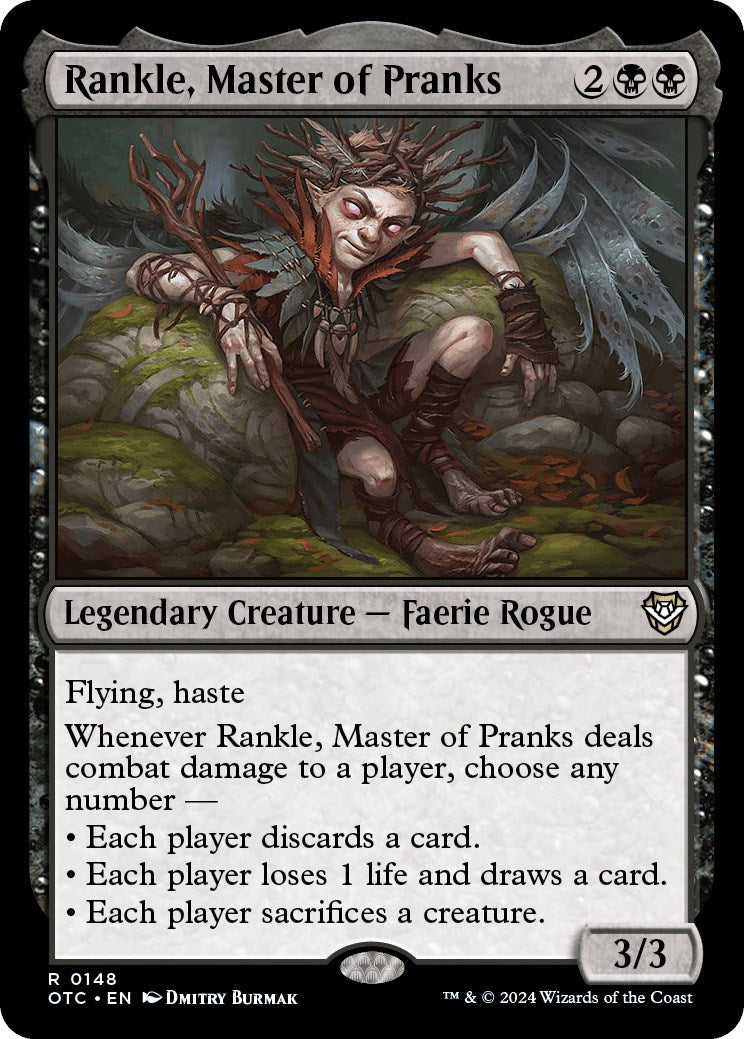 Rankle, Master of Pranks [Outlaws of Thunder Junction Commander]