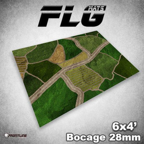 Frontline Gaming Mat 6'x4' 28mm Bocage