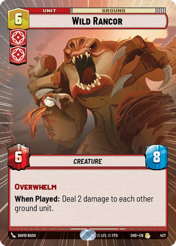 Wild Rancor (427) (Hyperspace) (427) [Shadows of the Galaxy]