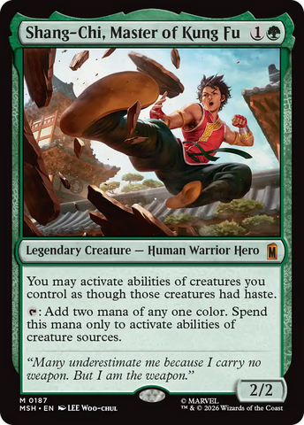 Shang-Chi, Master of Kung Fu [Marvel Super Heroes]