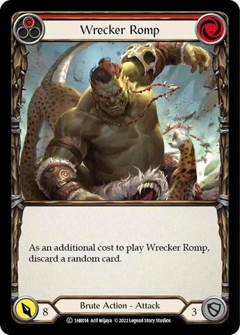 Wrecker Romp (Red) [1HR014] (Historic Pack 1 Blitz Deck Rhinar)