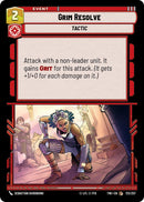 Grim Resolve (172/257) (172/257) [Twilight of the Republic]