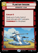 Planetary Invasion (178/257) (178/257) [Twilight of the Republic]