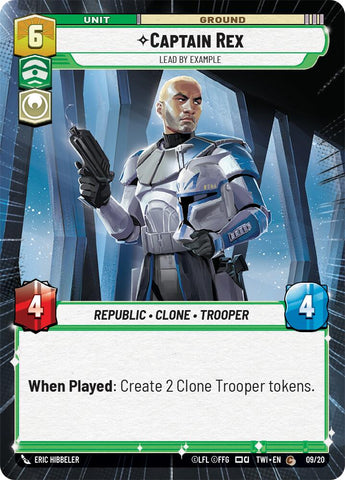 Captain Rex - Lead by Example (9) (Hyperspace) (9) [Twilight of the Republic]