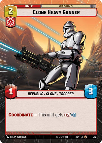 Clone Heavy Gunner (425) (Hyperspace) (425) [Twilight of the Republic]