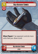 Old Access Codes (435) (Hyperspace) (435) [Twilight of the Republic]