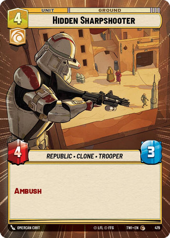 Hidden Sharpshooter (479) (Hyperspace) (479) [Twilight of the Republic]