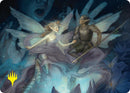 Faebloom Trick Art Card (6/54) (Gold-Stamped Signature) [Foundations Art Series]