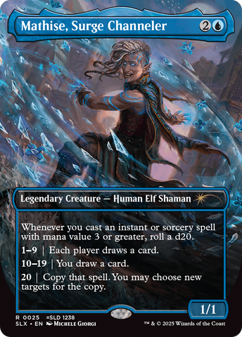 Mathise, Surge Channeler [Secret Lair: Universes Within]