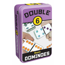 Dominoes - Basic - Double 6 - Color - Tin