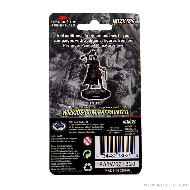 Wizkids D&D Miniature 93021 Female Elf Cleric Prepainted