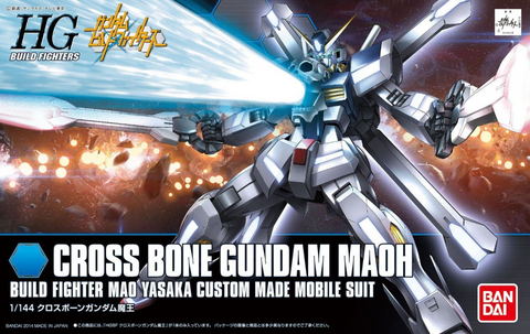 Gunpla HGBF 1/144 Cross Bone Gundam Maoh 'Gundam Build Fighters'
