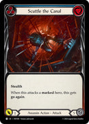 Scuttle the Canal (Blue) [HNT049] (The Hunted)  Rainbow Foil