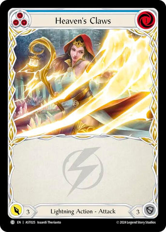 Heaven's Claws (Blue) [AST025] (Armory Deck: Aurora)
