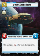 D'Qar Cargo Frigate (786) (Hyperspace Foil) (786) [Jump to Lightspeed]