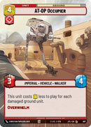 AT-DP Occupier (897) (Hyperspace Foil) (897) [Jump to Lightspeed]