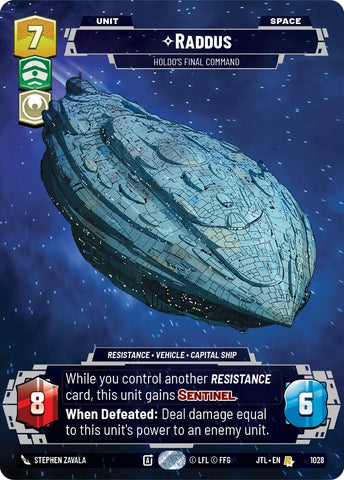 Raddus - Holdo's Final Command (1028) (Prestige) (1028) [Jump to Lightspeed]