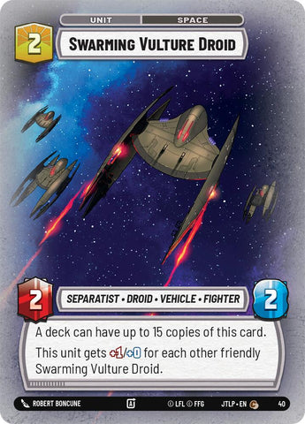 Swarming Vulture Droid (40) (40) [Jump to Lightspeed: Weekly Play]