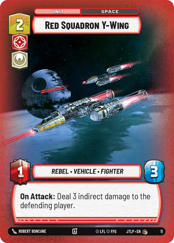Red Squadron Y-Wing (11) (11) [Jump to Lightspeed: Weekly Play]